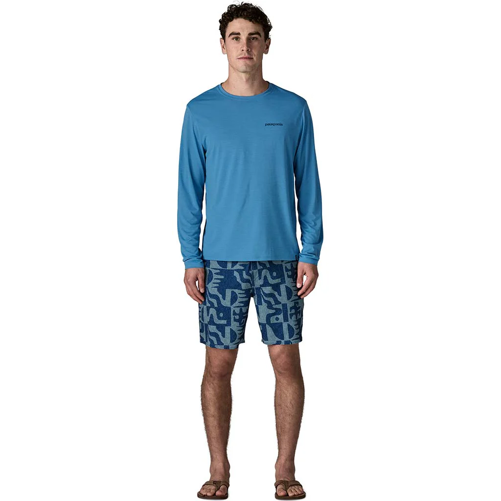 Men's Long-Sleeved Capilene Cool Daily Shirt Boardshort Logo - Image 6