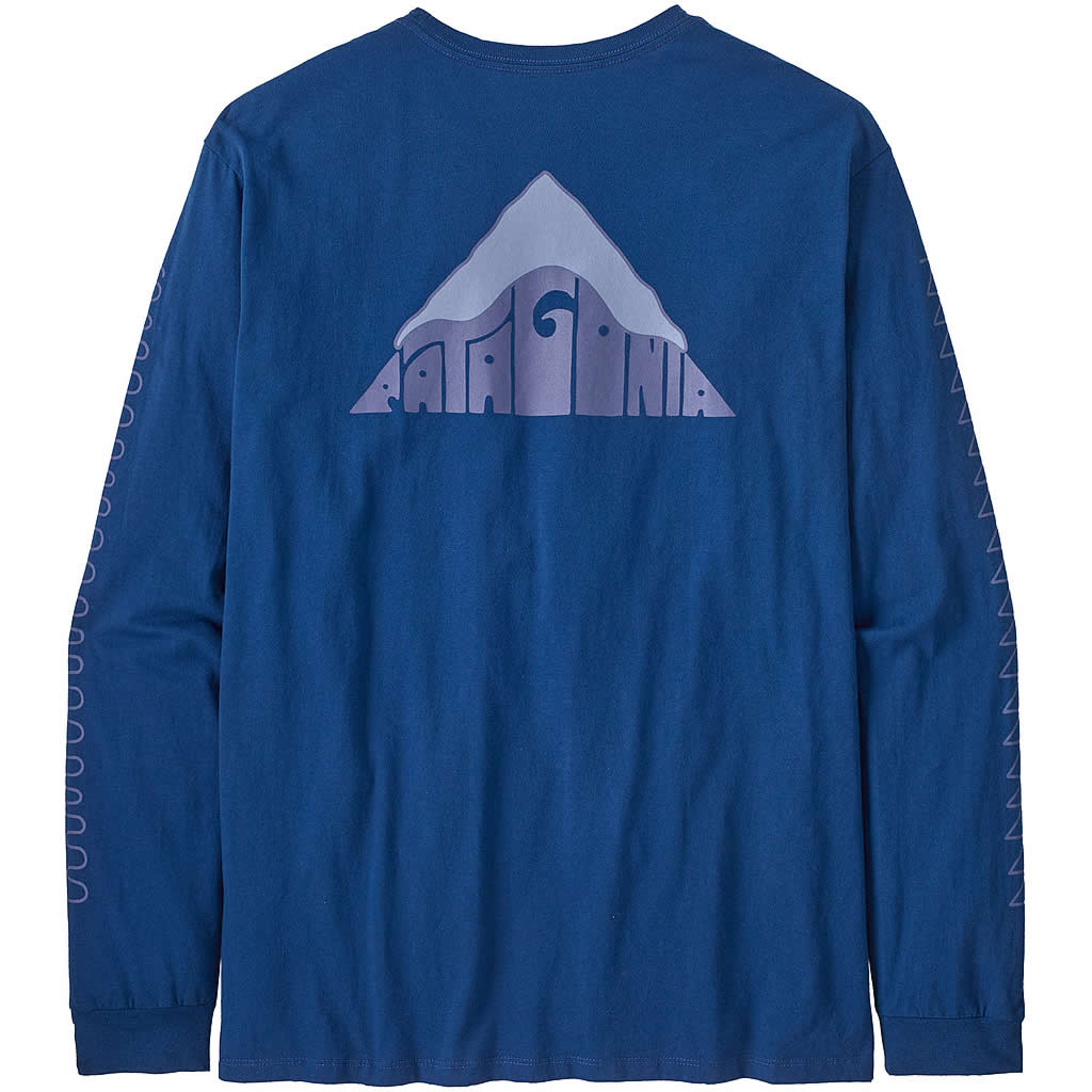 Men's Long-sleeved Driftways Organic T-Shirt - Image 2