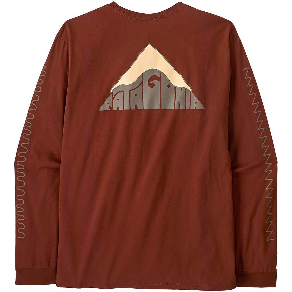 Men's Long-sleeved Driftways Organic T-Shirt - Image 4