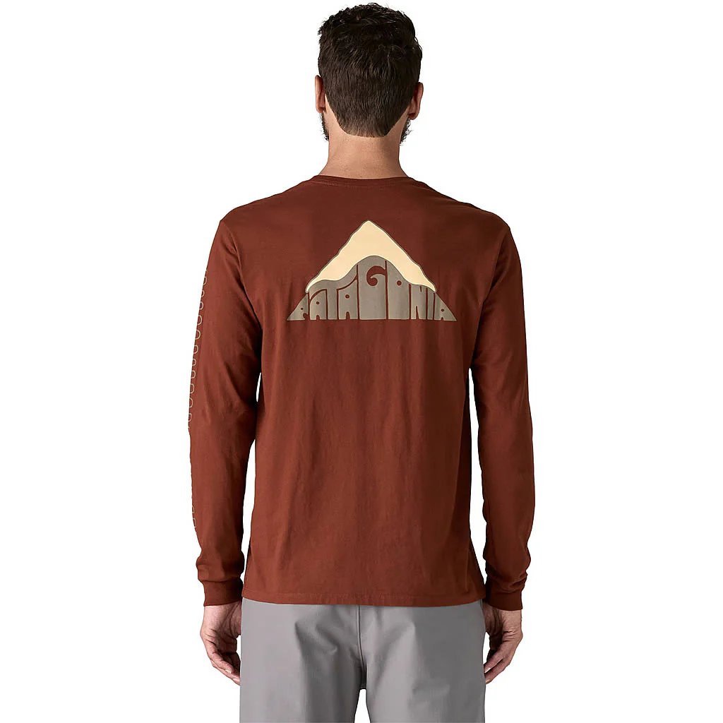 Men's Long-sleeved Driftways Organic T-Shirt - Image 6