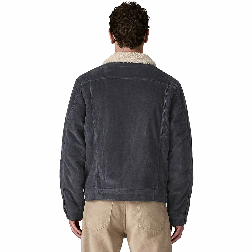 Men's Pile Lined Trucker Jacket - Image 3
