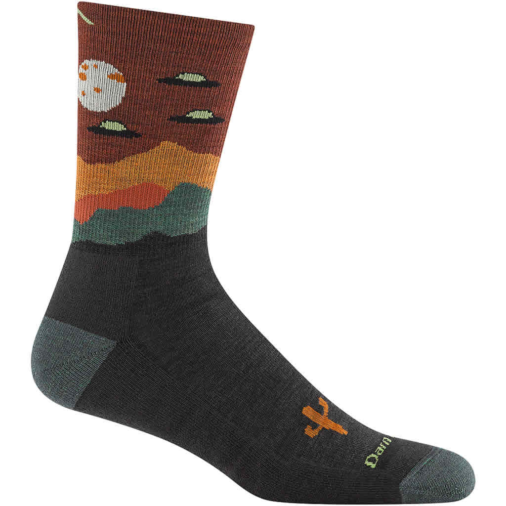 Men's Spaced Out Micro Crew Lightweight Hiking Socks