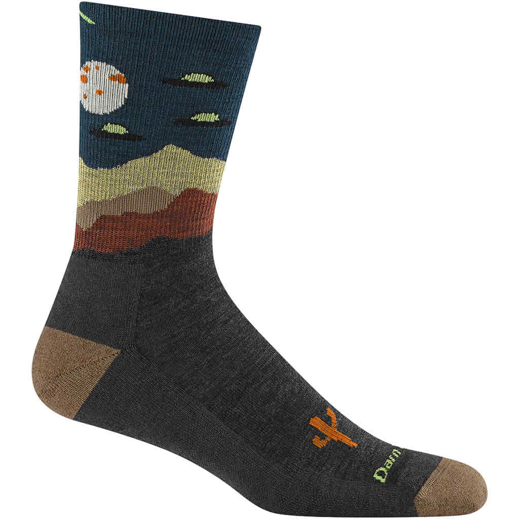 Men's Spaced Out Micro Crew Lightweight Hiking Socks - Image 4