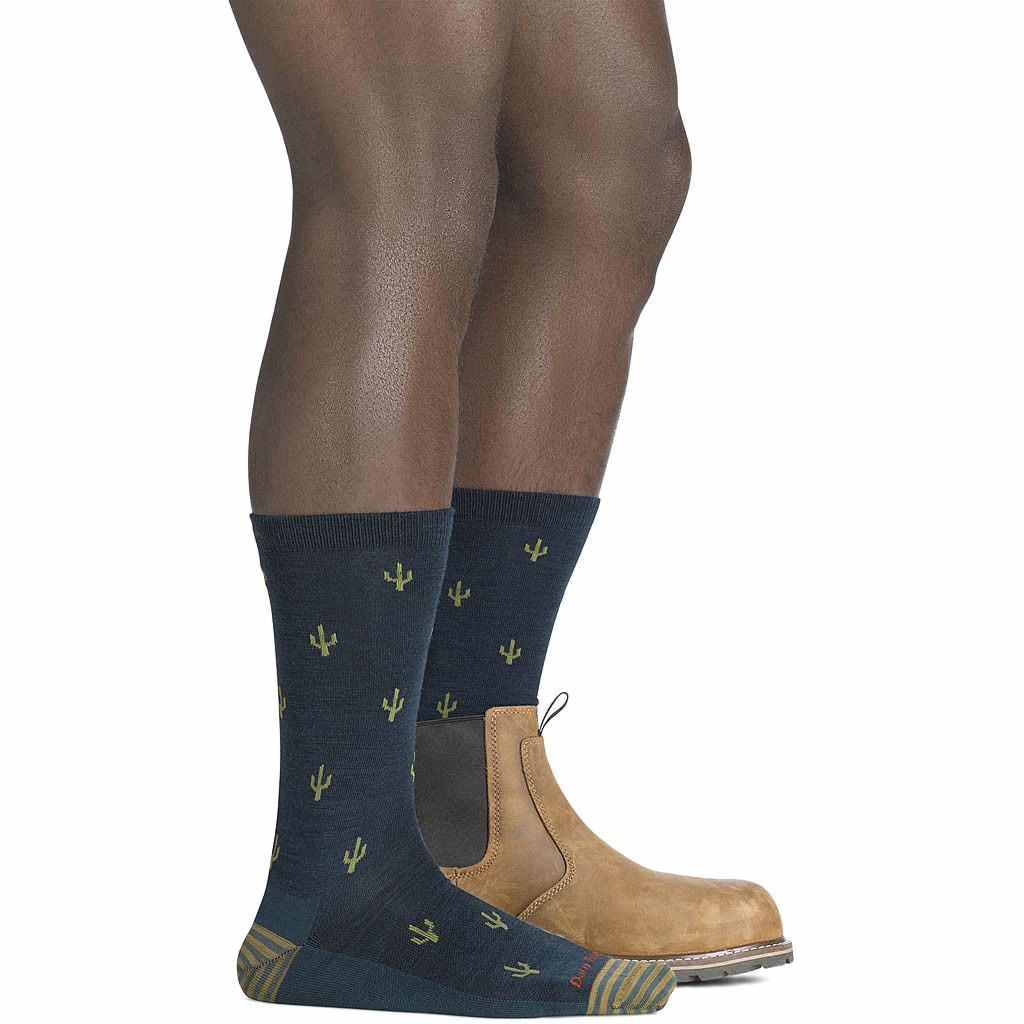 Men's Wool'D Wool'D West Crew Lightweight Lifestyle Socks - Image 5