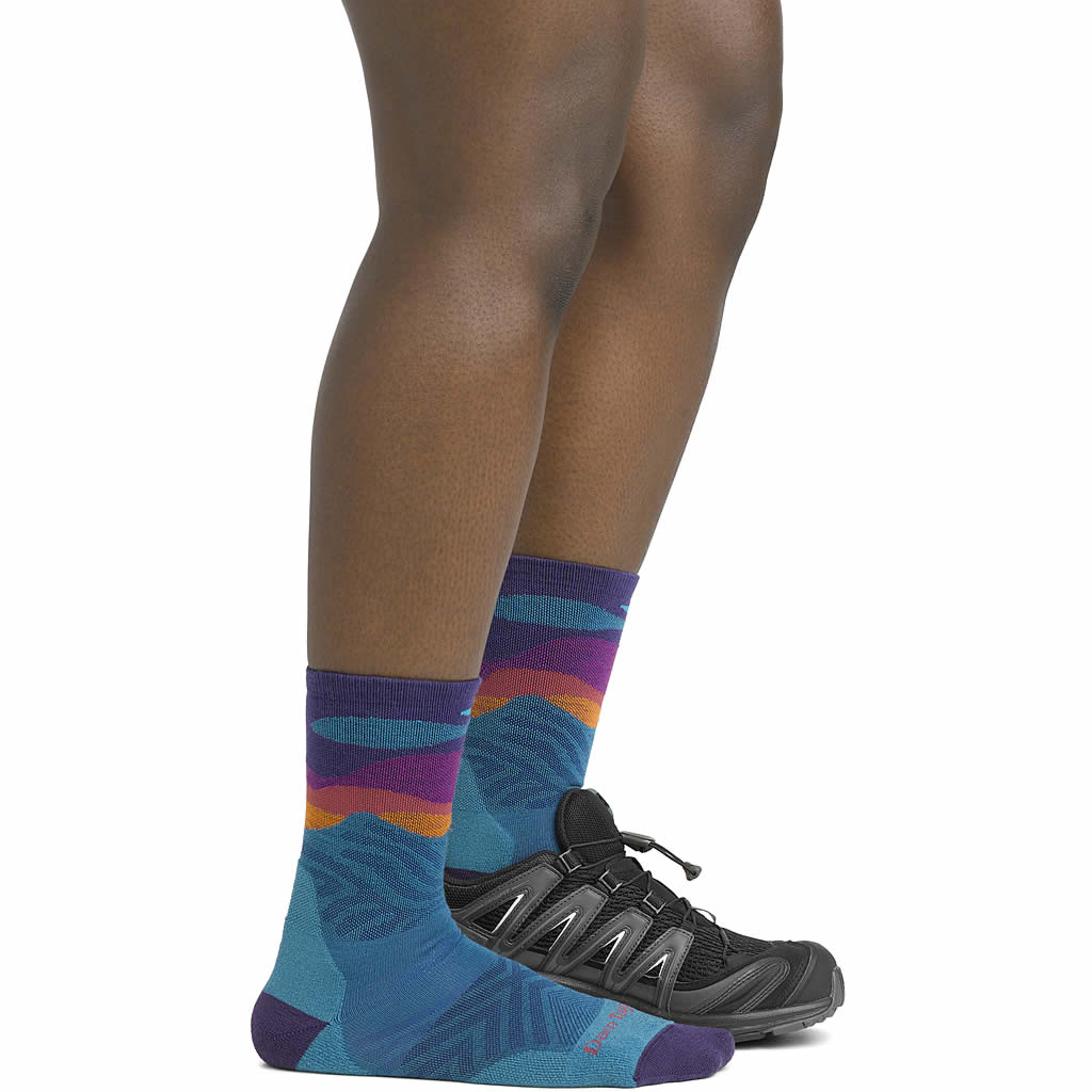 Women's Mirnavated Micro Crew Ultra-Lightweight Running Socks - Image 4