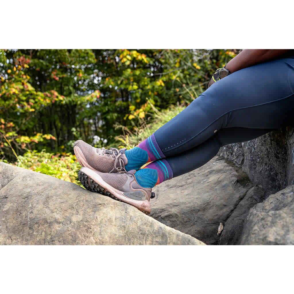 Women's Mirnavated Micro Crew Ultra-Lightweight Running Socks - Image 8