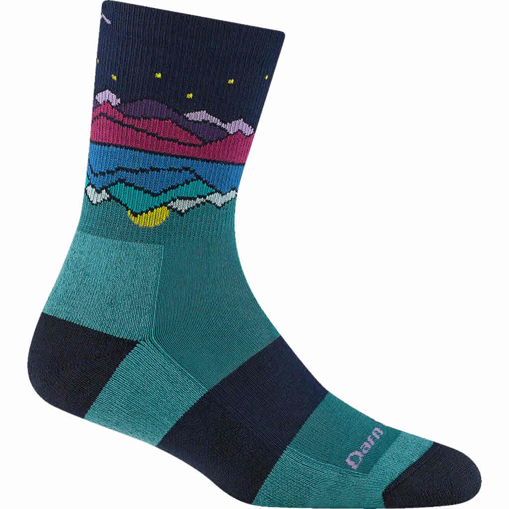 Women's Mirror Lake Micro Crew Midweight Hiking Socks - Image 2