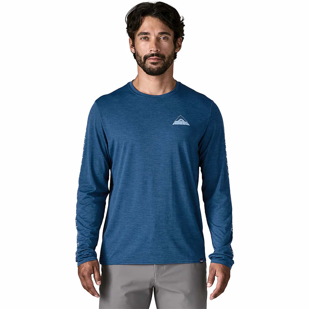Men's Long-Sleeved Capilene Cool Daily Graphic Shirt - Lands - Image 2