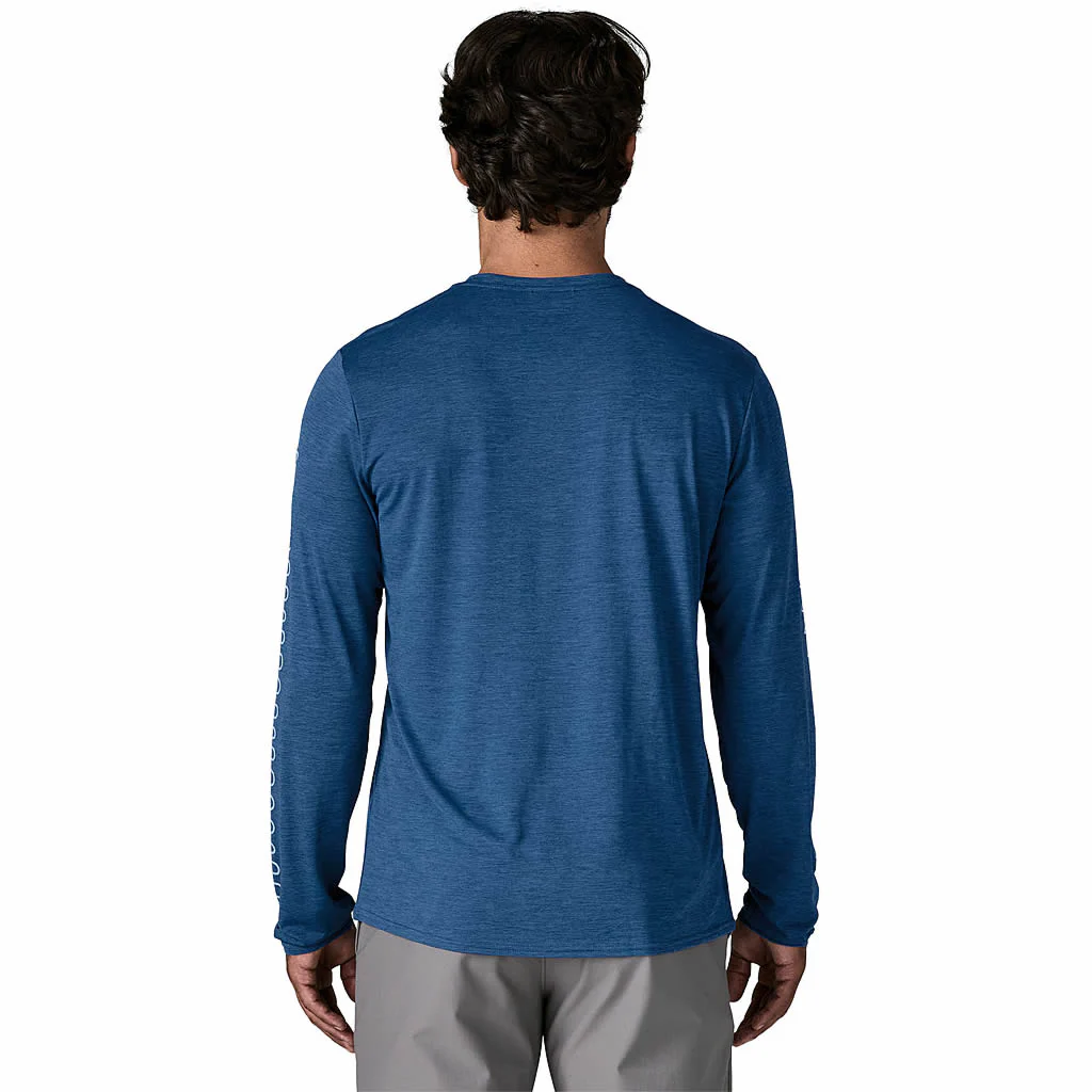 Men's Long-Sleeved Capilene Cool Daily Graphic Shirt - Lands - Image 3