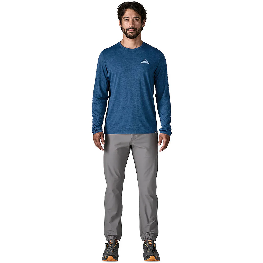 Men's Long-Sleeved Capilene Cool Daily Graphic Shirt - Lands - Image 4