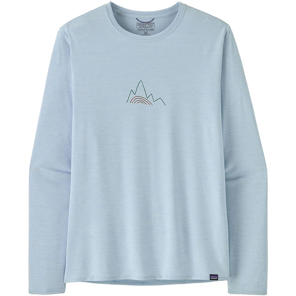 Men's Long-Sleeved Capilene Cool Daily Graphic Shirt - Lands - Image 5