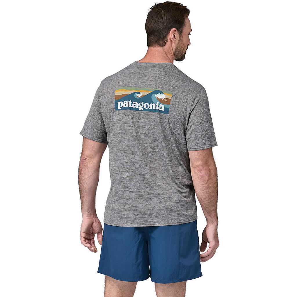 Men's Capilene Cool Daily Graphic Shirt Waters - Image 6