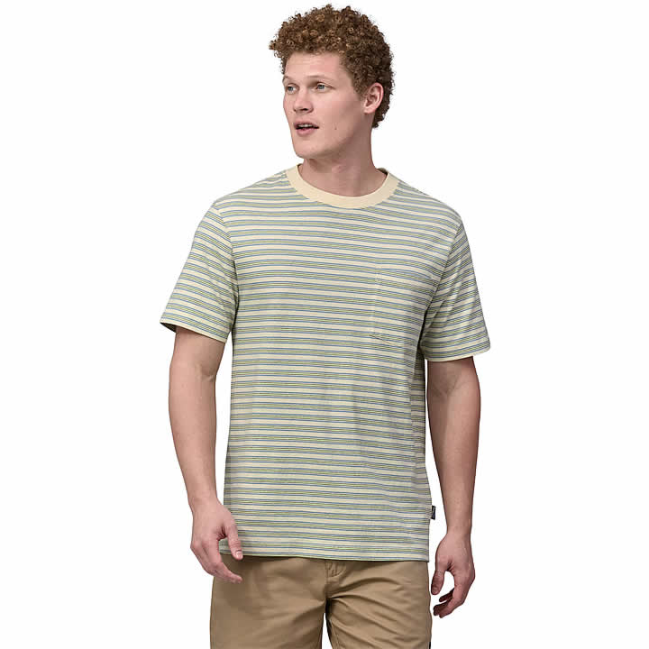 Men's Cotton in Conversion Midweight Pocket Tee - Image 3