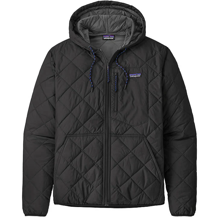 Men's Diamond Quilted Bomber Hoody - Image 2