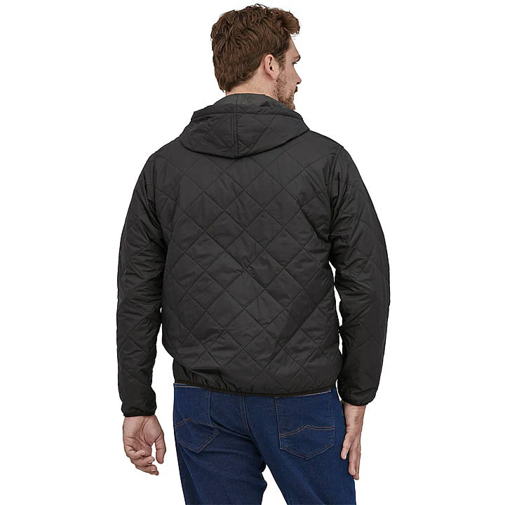 Men's Diamond Quilted Bomber Hoody - Image 5