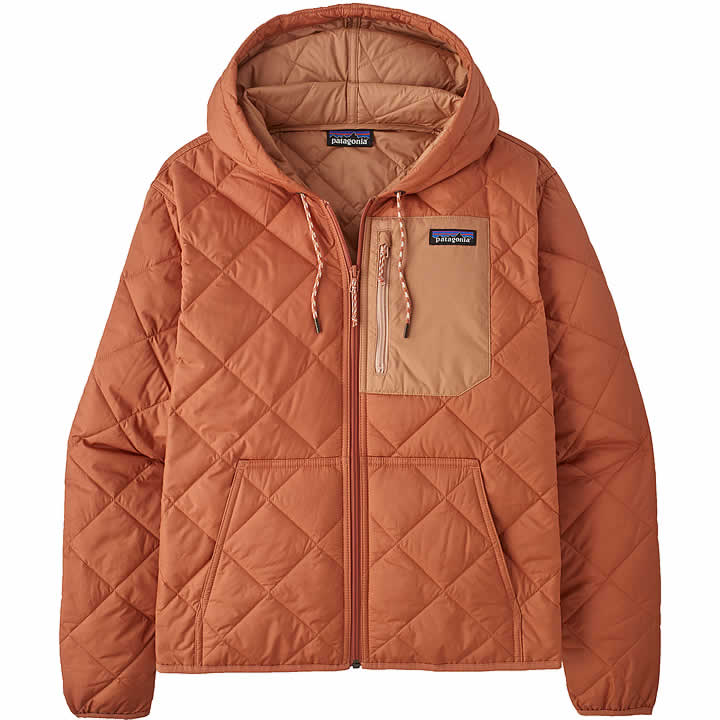 Women's Diamond Quilted Bomber Hoody - Image 2