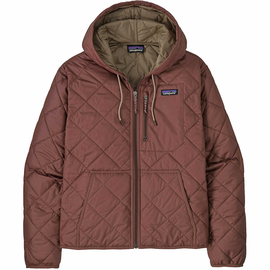 Women's Diamond Quilted Bomber Hoody - Image 14