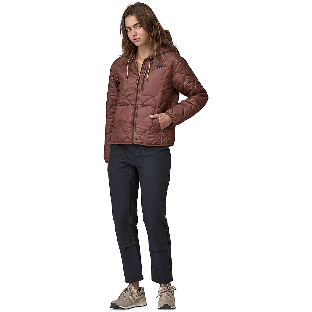 Women's Diamond Quilted Bomber Hoody - Image 17