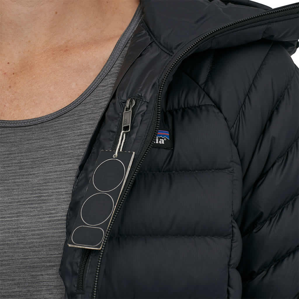 Women's Down Sweater Hoody - Image 12