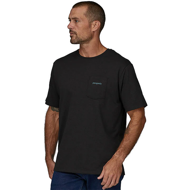 Line Logo Ridge Pocket Responsibili-Tee Men's - INBK - L - Image 5