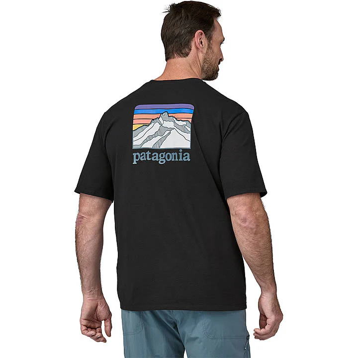 Line Logo Ridge Pocket Responsibili-Tee Men's - INBK - L - Image 6