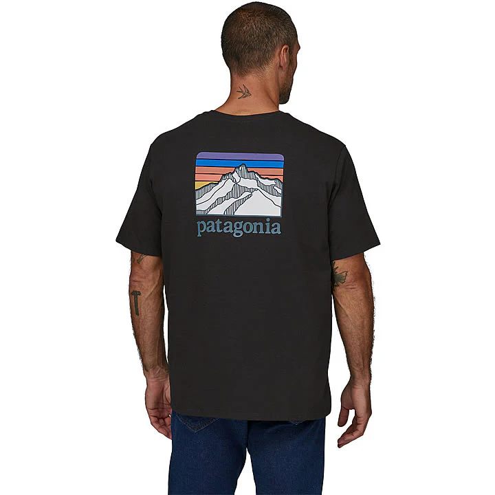 Line Logo Ridge Pocket Responsibili-Tee Men's - INBK - L - Image 7
