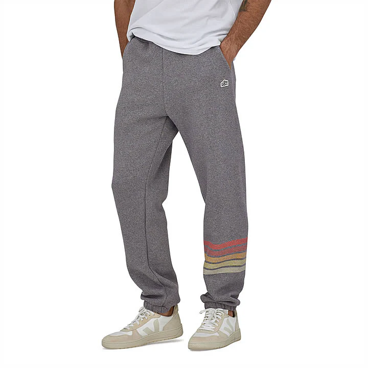 Men's Line Logo Ridge Stripe Uprisal Sweatpants - Image 6