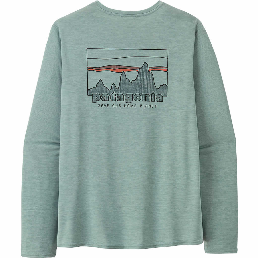 Men's Long-Sleeved Capilene Cool Daily Graphic Shirt