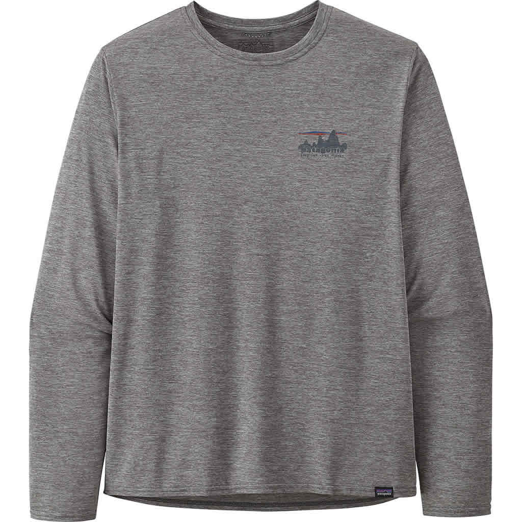 Men's Long-Sleeved Capilene Cool Daily Graphic Shirt - Image 4