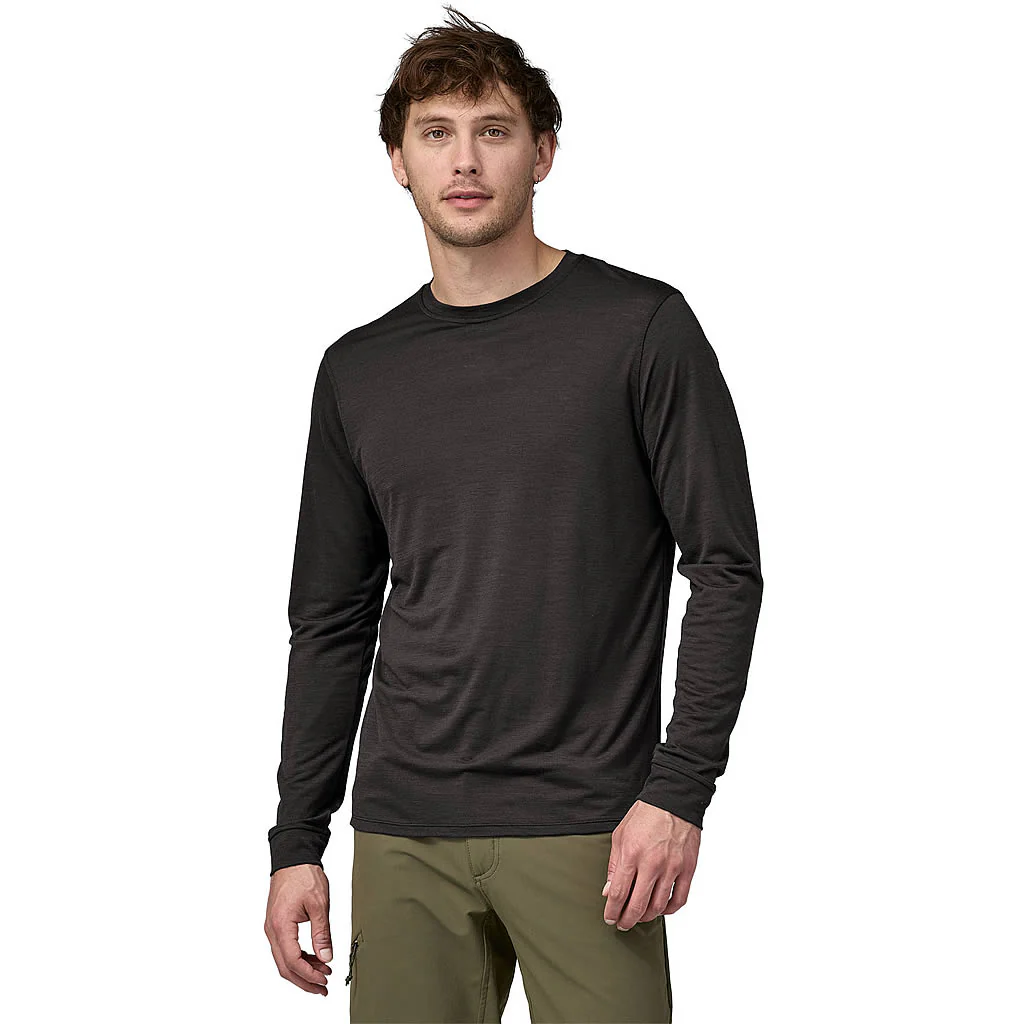 Men's Long-Sleeved Capilene Cool Merino Shirt - Image 3