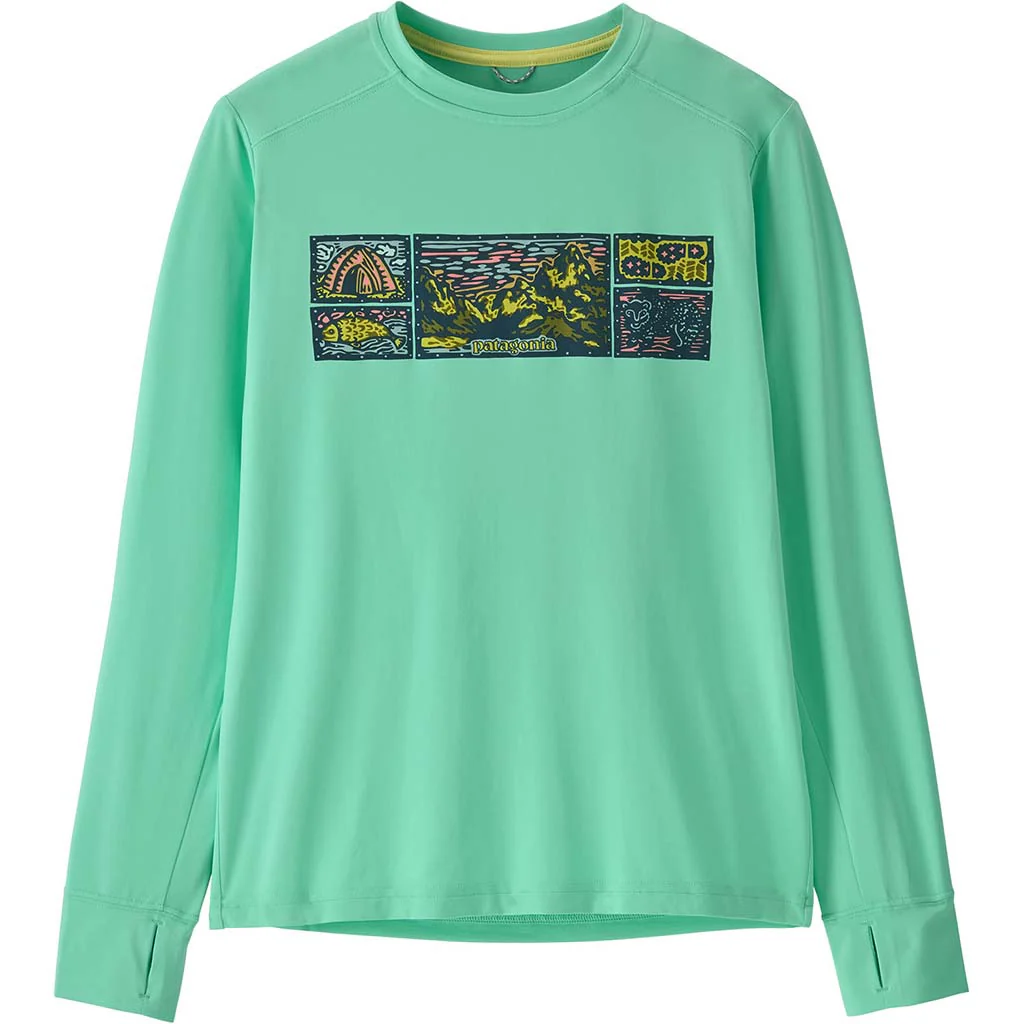 Kids' Long-Sleeved Capilene Silkweight T-Shirt - Image 7