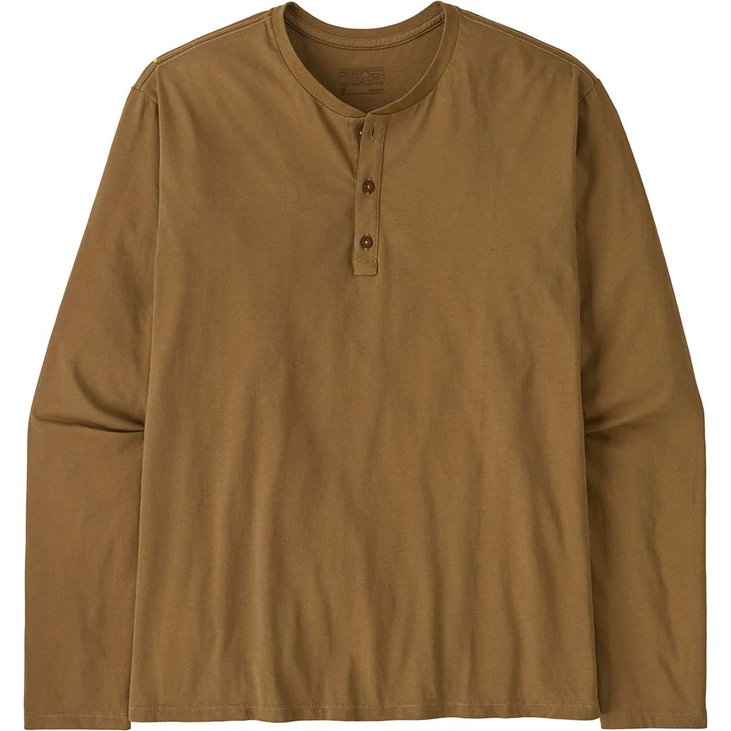 Men's Long-Sleeved Daily Henley