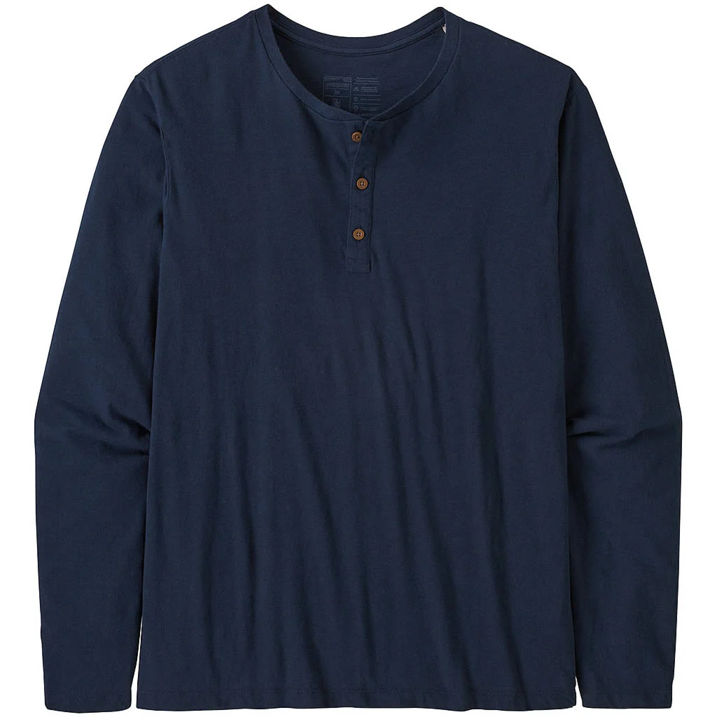 Men's Long-Sleeved Daily Henley - Image 11
