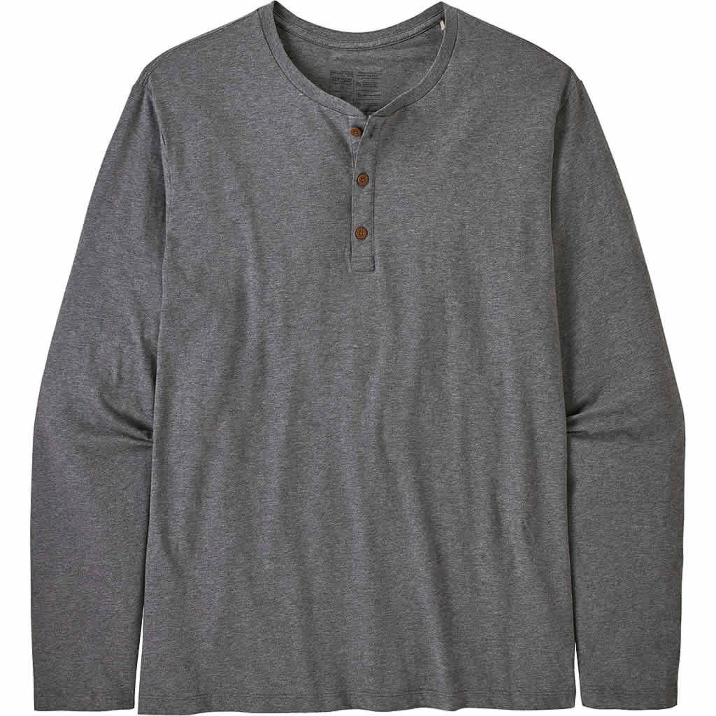 Men's Long-Sleeved Daily Henley - Image 15