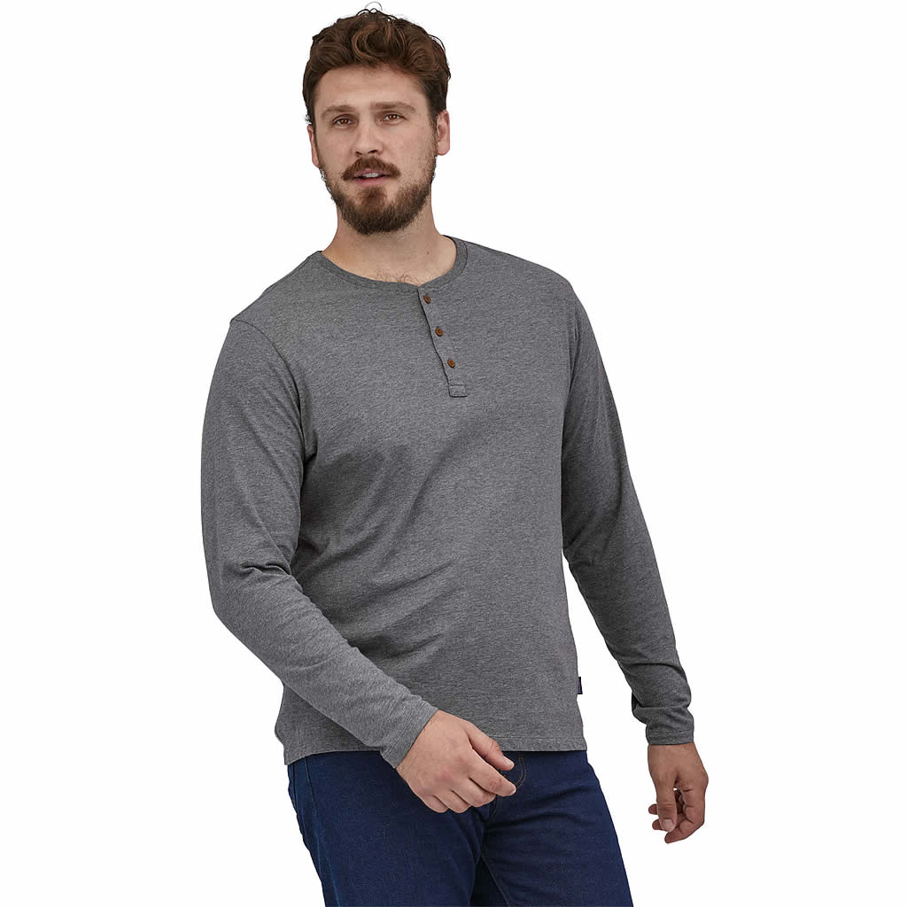Men's Long-Sleeved Daily Henley - Image 16