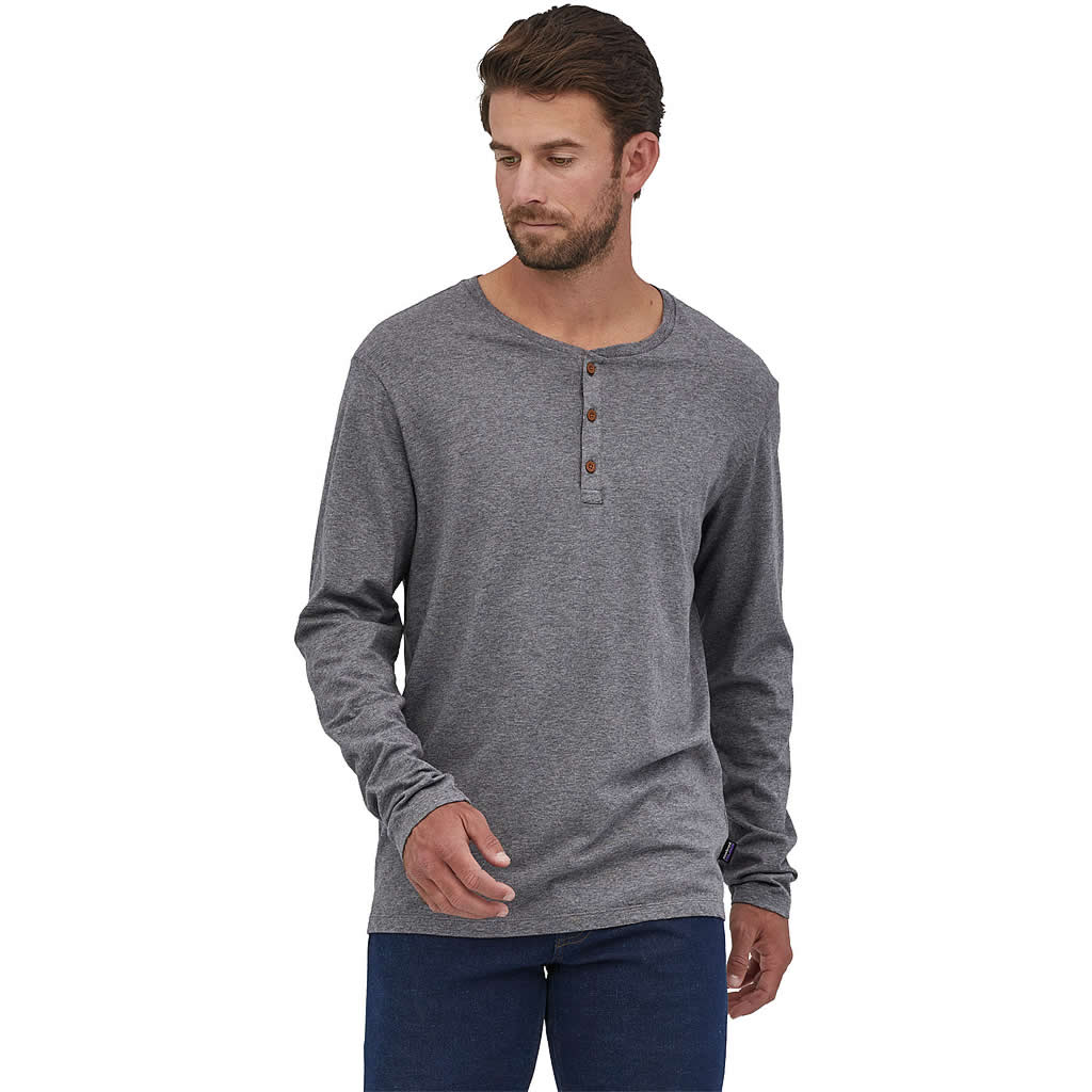 Men's Long-Sleeved Daily Henley - Image 17