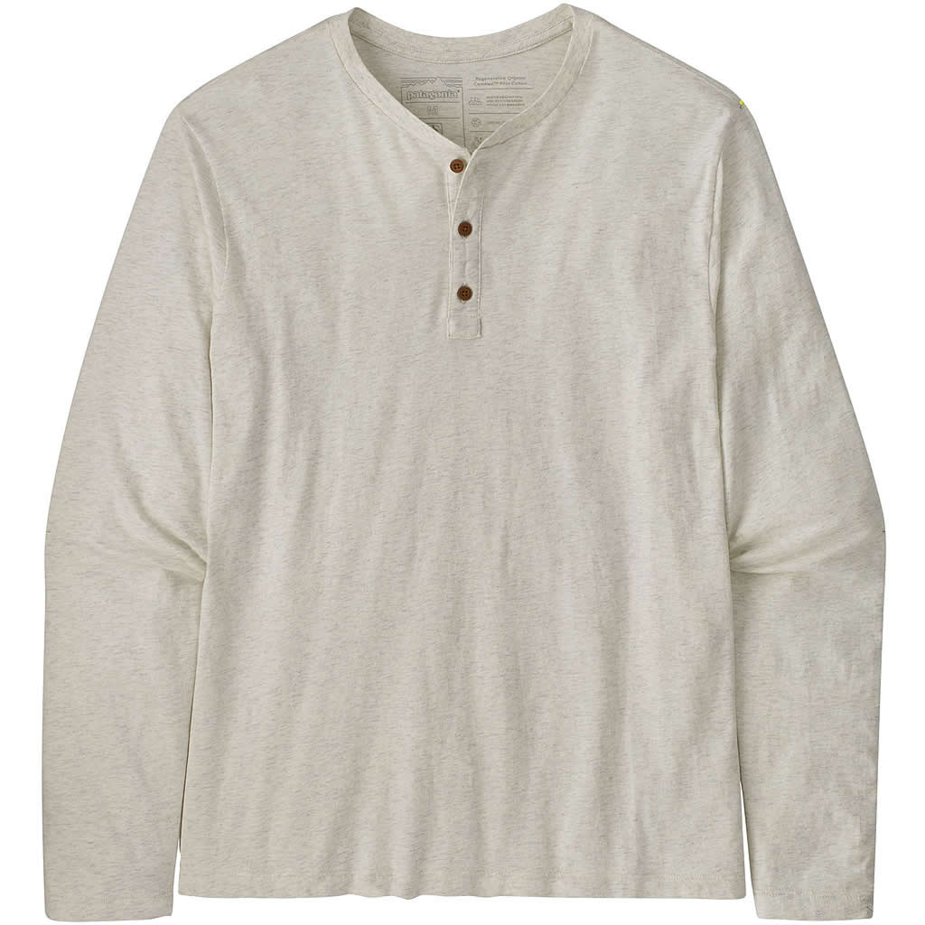 Men's Long-Sleeved Daily Henley - Image 2