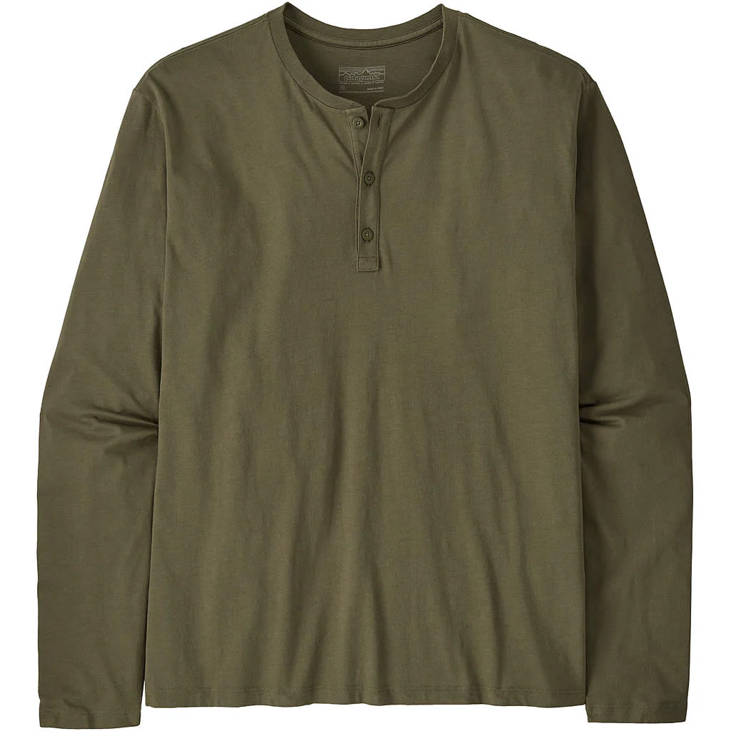 Men's Long-Sleeved Daily Henley - Image 8
