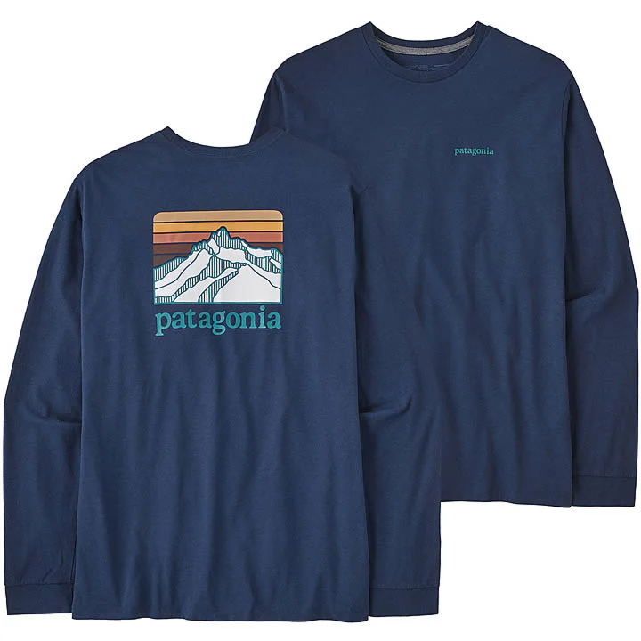 Men's Long-Sleeved Line Logo Ridge Responsibili-Tee - Image 2