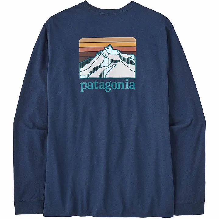 Men's Long-Sleeved Line Logo Ridge Responsibili-Tee - Image 3
