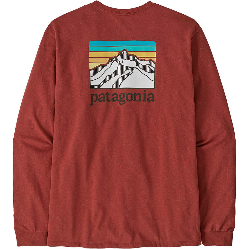 Men's Long-Sleeved Line Logo Ridge Responsibili-Tee - Image 2