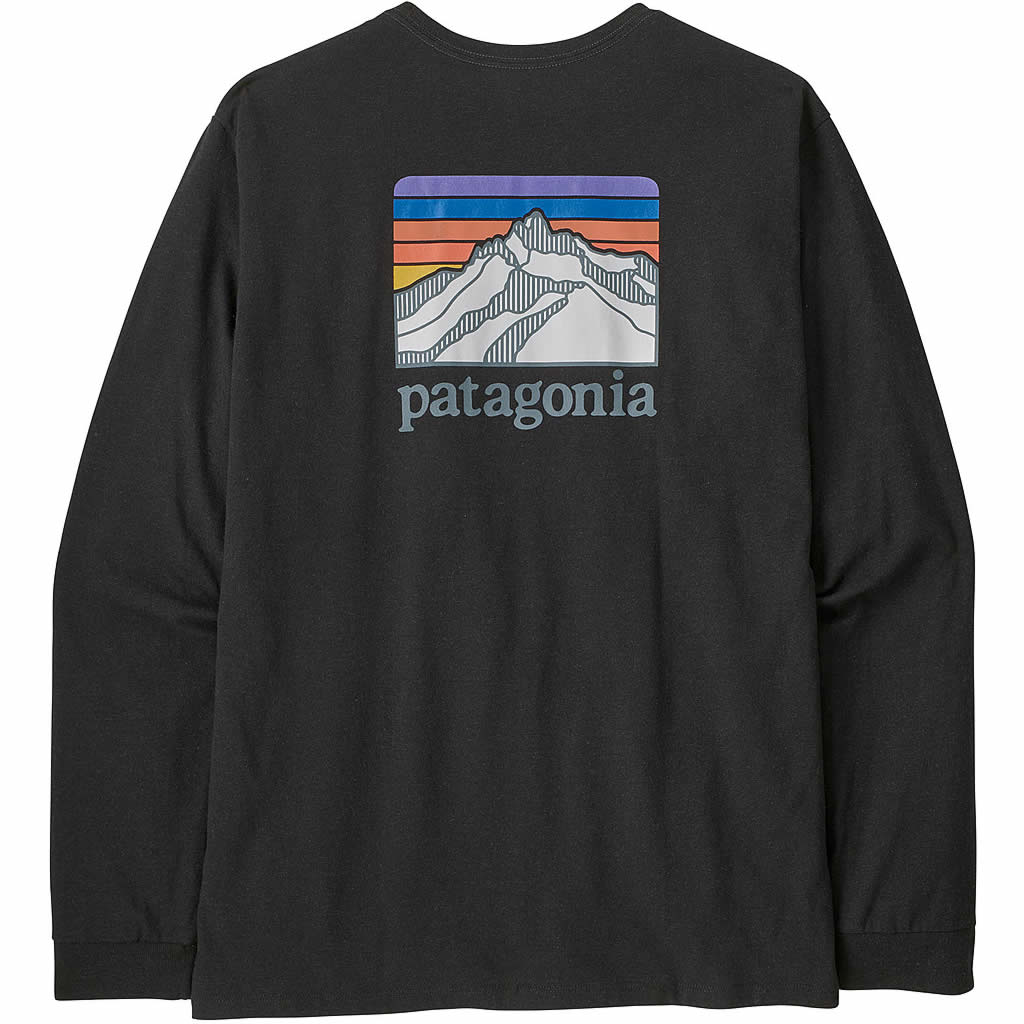 Men's Long-Sleeved Line Logo Ridge Responsibili-Tee - Image 4