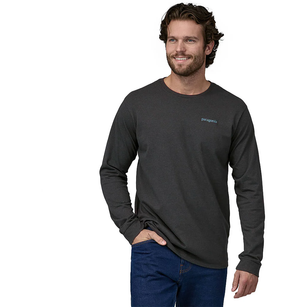 Men's Long-Sleeved Line Logo Ridge Responsibili-Tee - Image 6