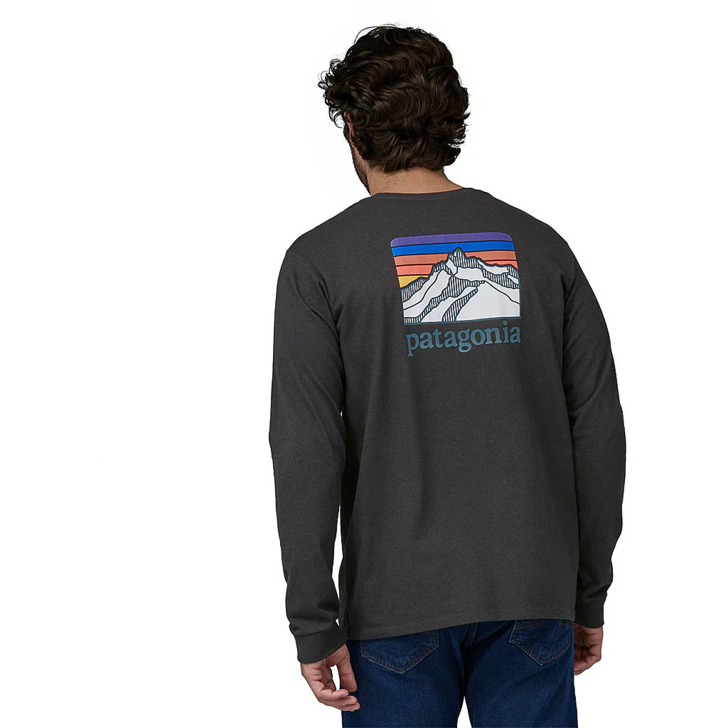 Men's Long-Sleeved Line Logo Ridge Responsibili-Tee - Image 7