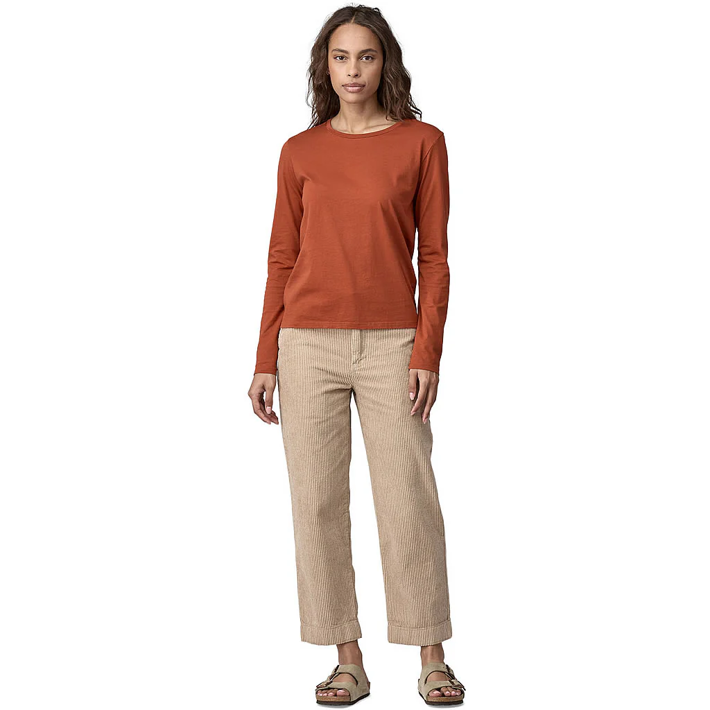 Women's Long-Sleeved Regenerative Organic Certified Cotton Tee - Image 10