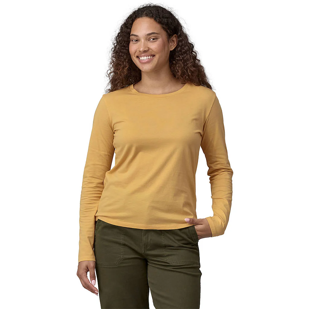 Women's Long-Sleeved Regenerative Organic Certified Cotton Tee - Image 12