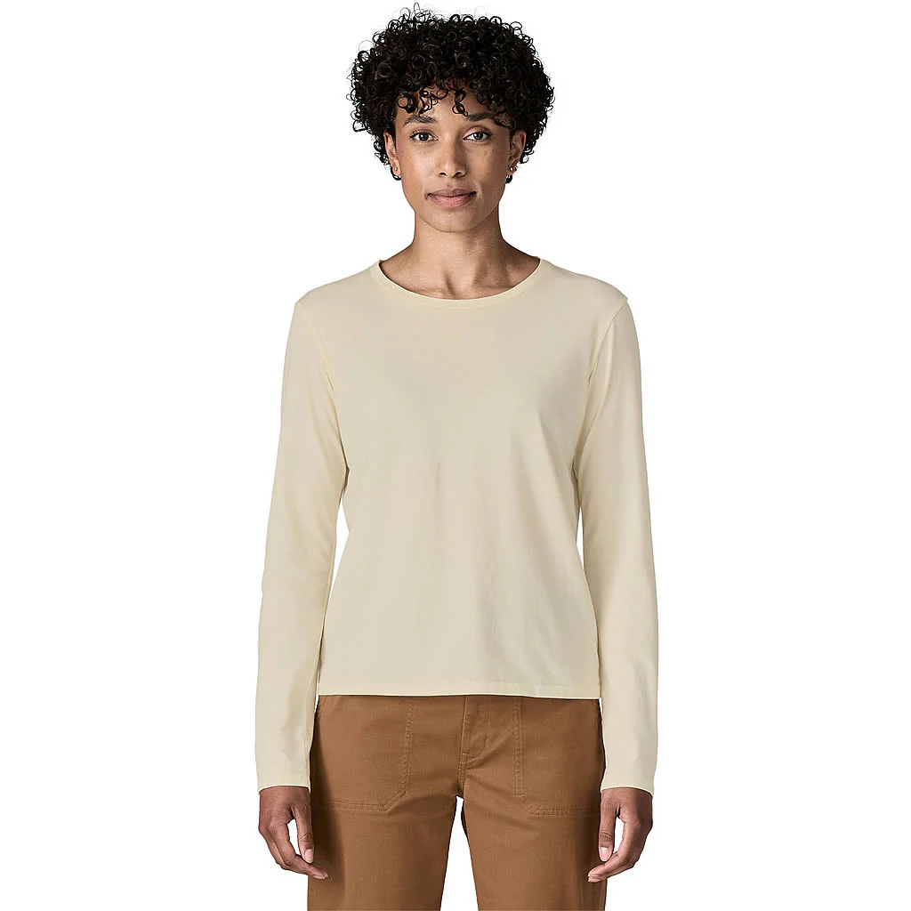 Women's Long-Sleeved Regenerative Organic Certified Cotton Tee - Image 2
