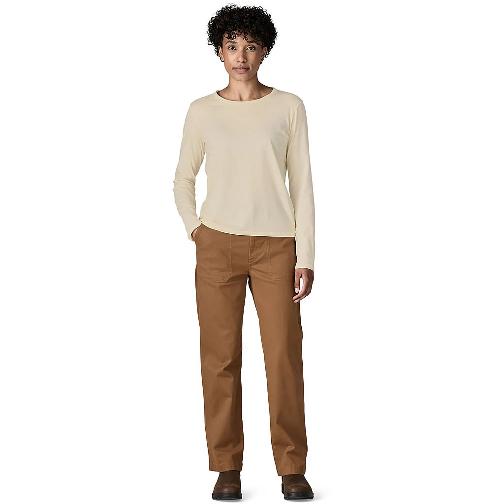 Women's Long-Sleeved Regenerative Organic Certified Cotton Tee - Image 4