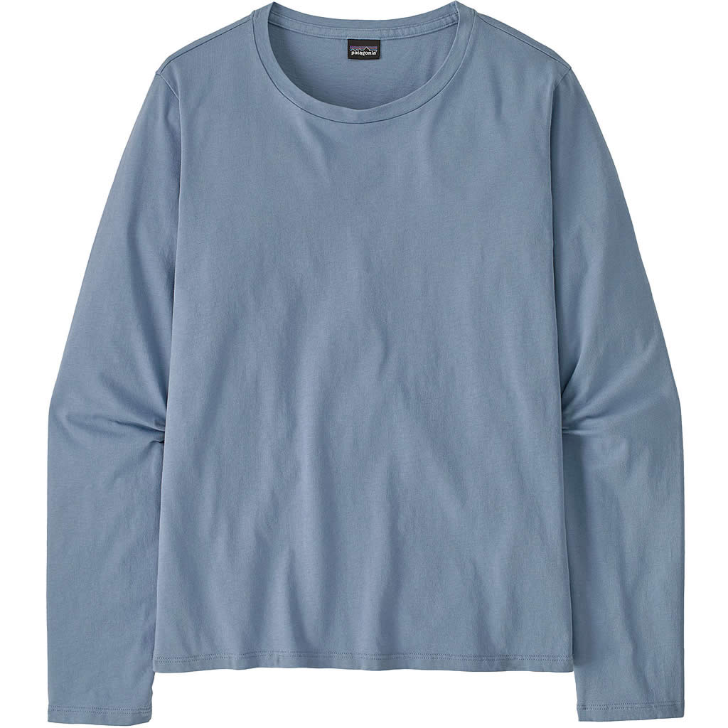 Women's Long-Sleeved Regenerative Organic Certified Cotton Tee - Image 6
