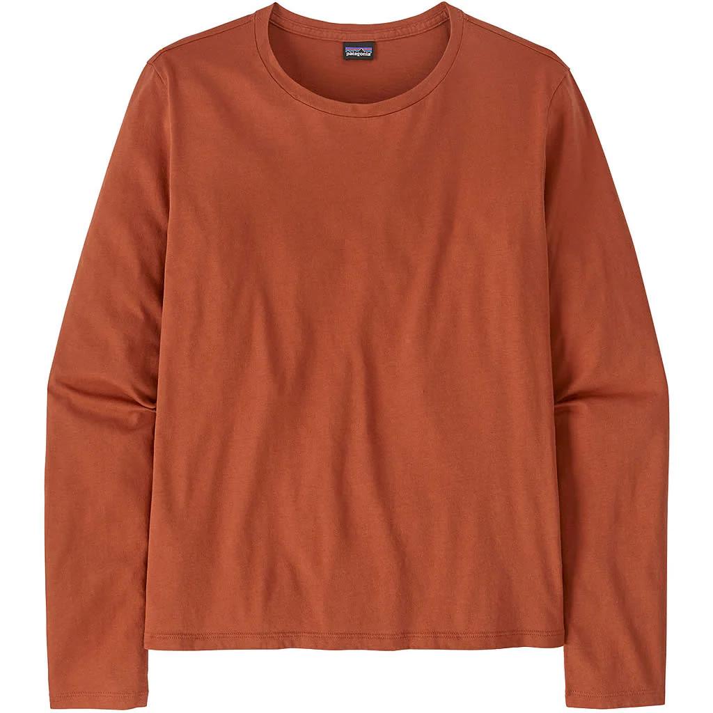 Women's Long-Sleeved Regenerative Organic Certified Cotton Tee - Image 7